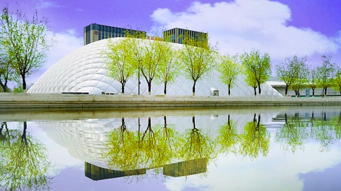 景觀長廊膜結(jié)構(gòu)